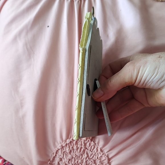 CAT Accent Decor Whimsical Picture Frame Holds 3x5 - Picture 7 of 9